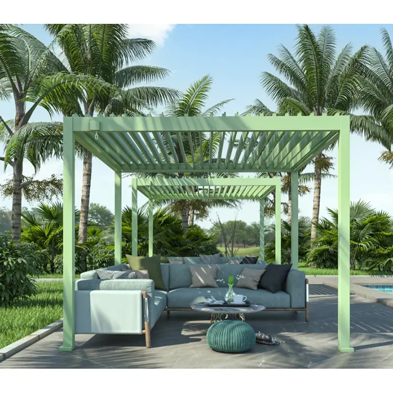 Gazebo có thể thu vào bằng tay