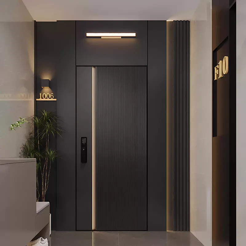 Cửa ra vào bằng nhôm nguyên khối